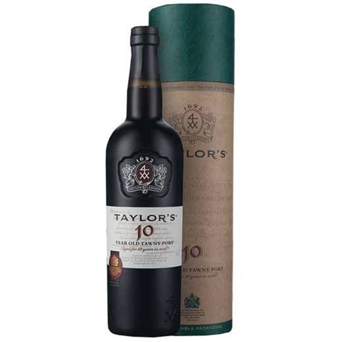 Buy Taylor’s 10 Year Old Tawny Port 70cl in Gift Tube – Perfect for Delivery